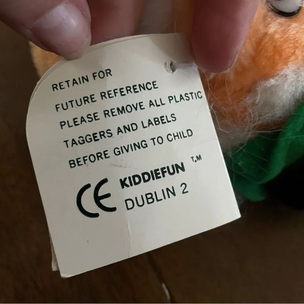 Vintage Leprechaun From Ireland Adorable Plushie - Picture 7 of 9